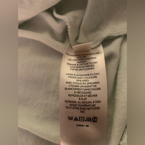 Anthropologie Amorina Mint Green Textured Babydoll Top - Picture 12 of 16